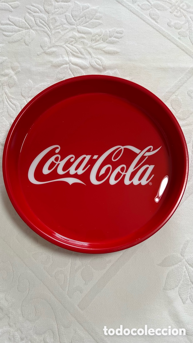 Coleccionismo de Coca-Cola y Pepsi: BANDEJA COCA COLA DE METAL - Foto 1