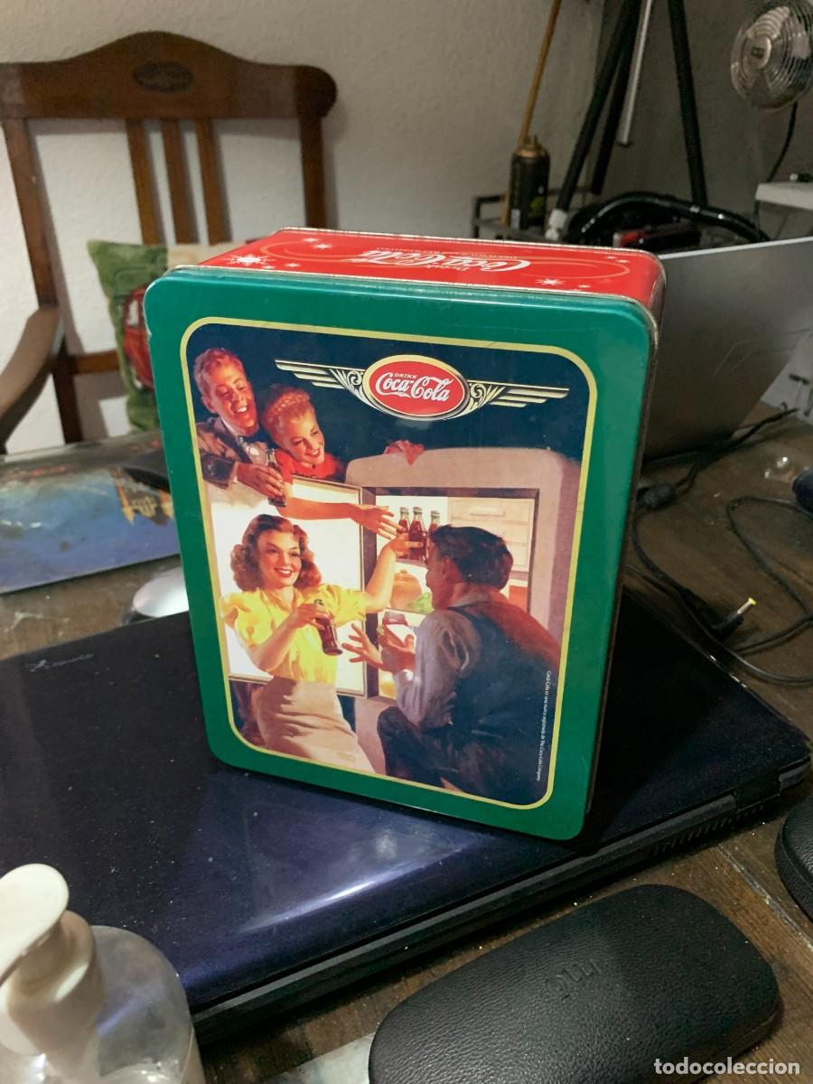 Coleccionismo de Coca-Cola y Pepsi: lata vintage coca cola - Foto 2