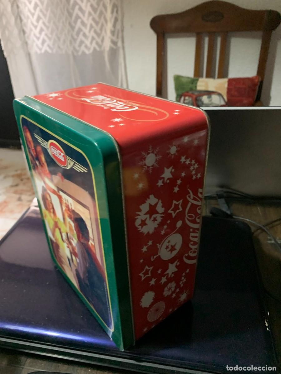 Coleccionismo de Coca-Cola y Pepsi: lata vintage coca cola - Foto 3