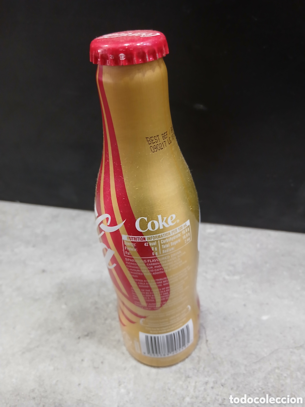 Coleccionismo de Coca-Cola y Pepsi: Botella Coca Cola Aluminio ed. Limitada. (L96) - Foto 2