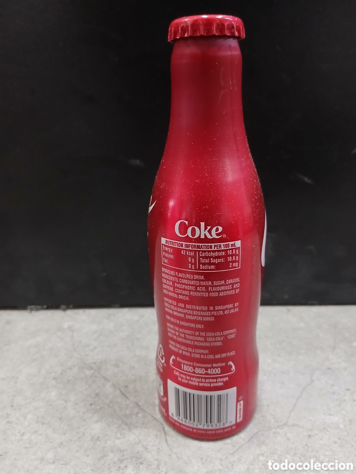 Coleccionismo de Coca-Cola y Pepsi: Botella Coca Cola Aluminio ed. Limitada. (L96) - Foto 2