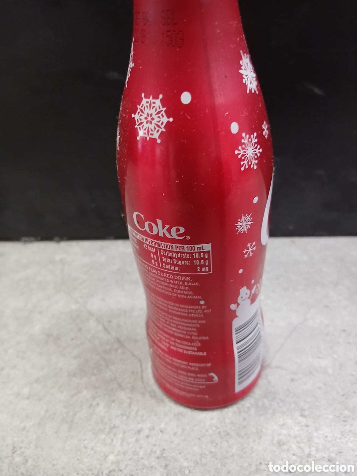 Coleccionismo de Coca-Cola y Pepsi: Botella Coca Cola Aluminio ed. Limitada. (L96) - Foto 2