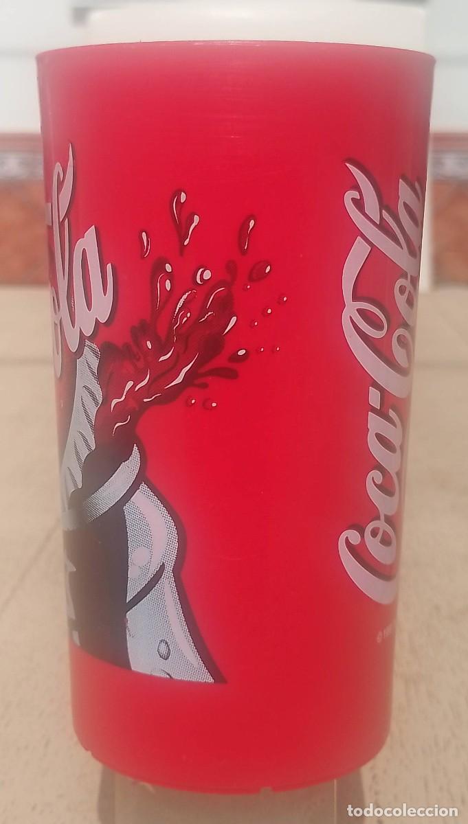 Coleccionismo de Coca-Cola y Pepsi: Trink Coca Cola, Vaso de Pl&aacute;stico - Foto 2