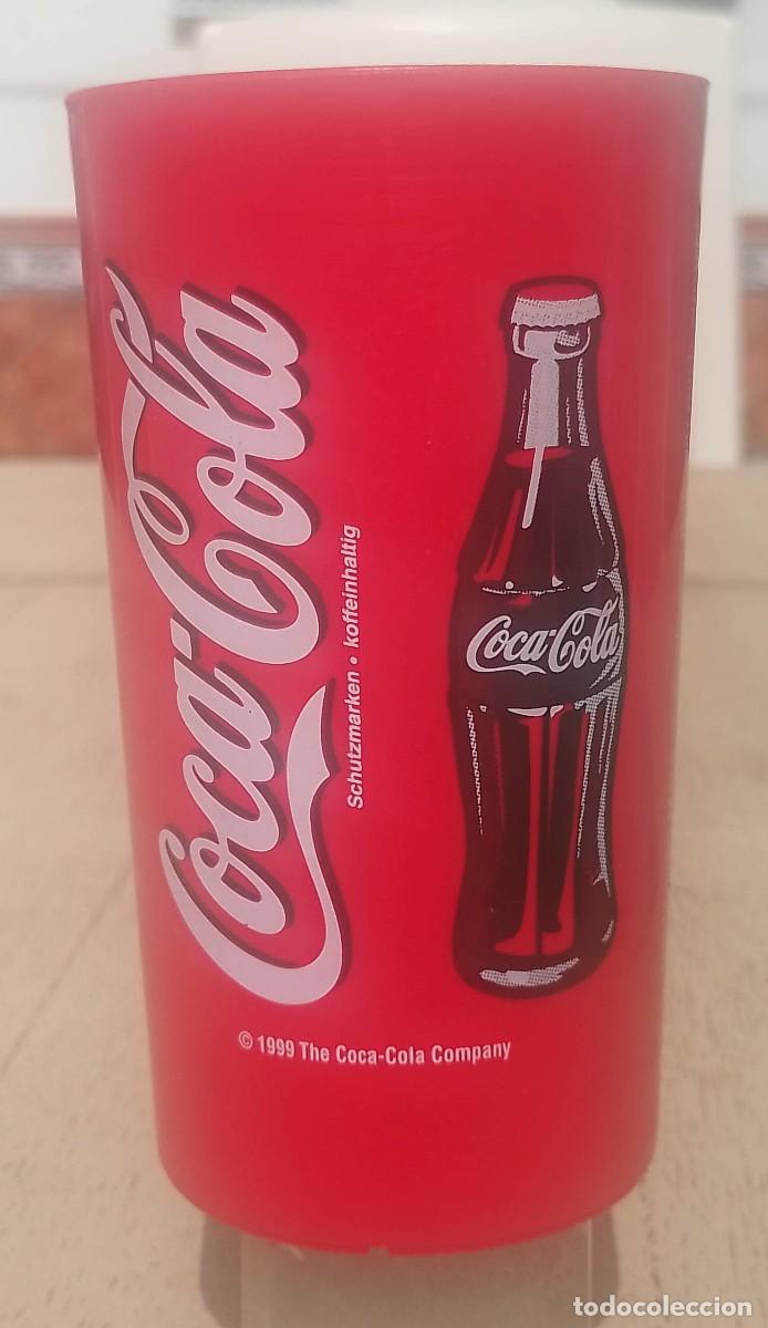 Coleccionismo de Coca-Cola y Pepsi: Trink Coca Cola, Vaso de Pl&aacute;stico - Foto 3