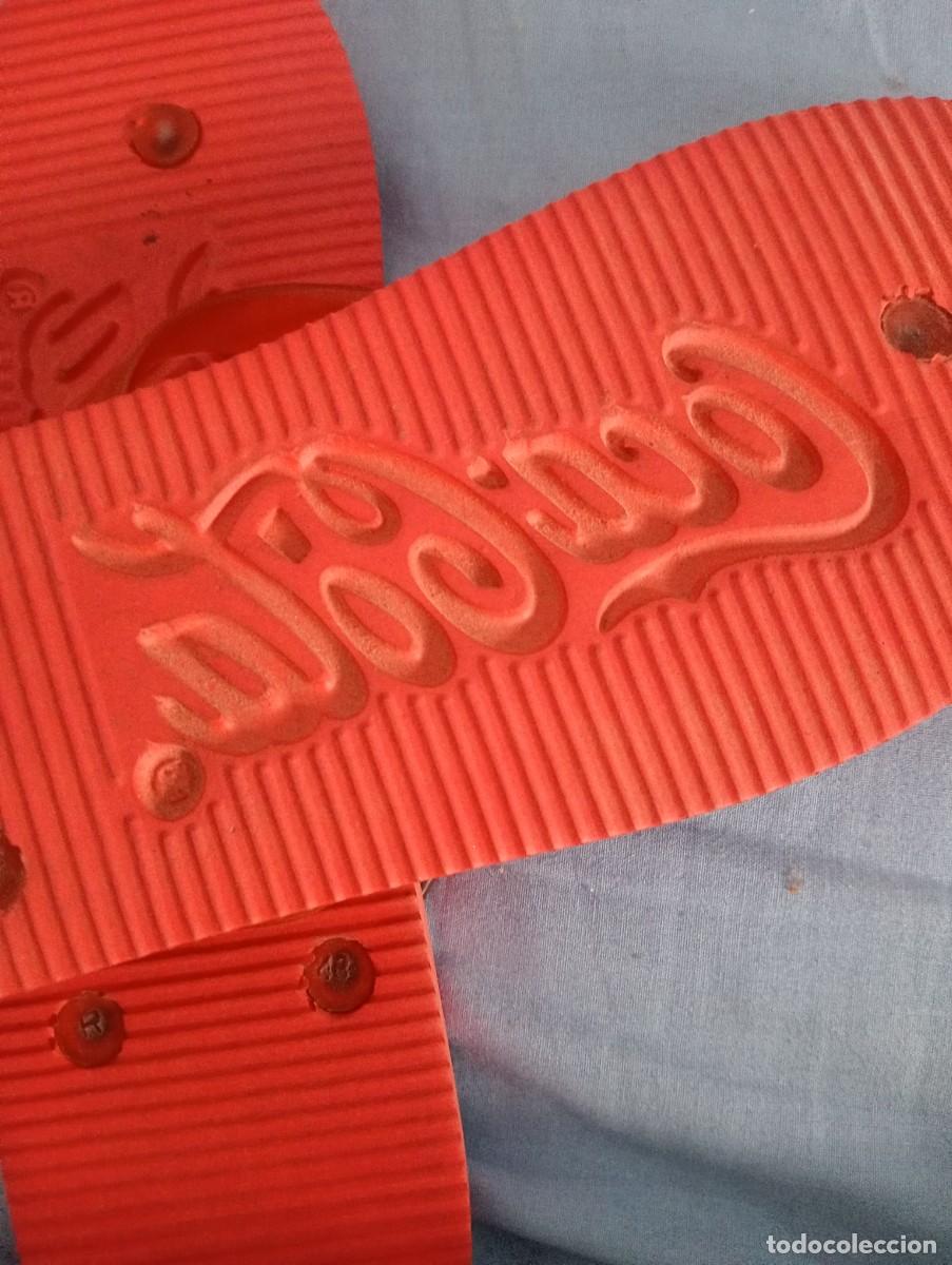 Coleccionismo de Coca-Cola y Pepsi: Chanclas de Coca-Cola - Foto 3