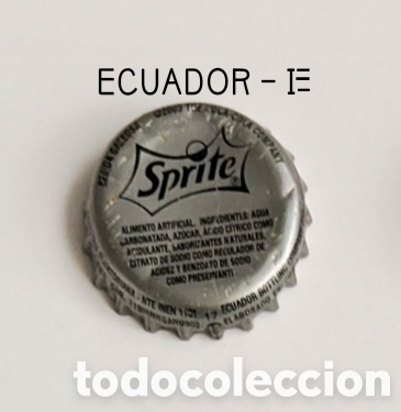 Coleccionismo de Coca-Cola y Pepsi: Chapa de corona Sprite - Foto 1
