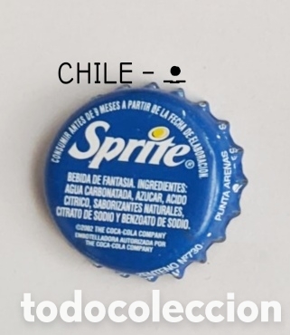 Coleccionismo de Coca-Cola y Pepsi: Chapa de corona Sprite - Foto 1