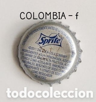 Coleccionismo de Coca-Cola y Pepsi: Chapa de corona Sprite - Foto 1