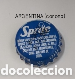 Coleccionismo de Coca-Cola y Pepsi: Chapa corona de Sprite - Foto 1