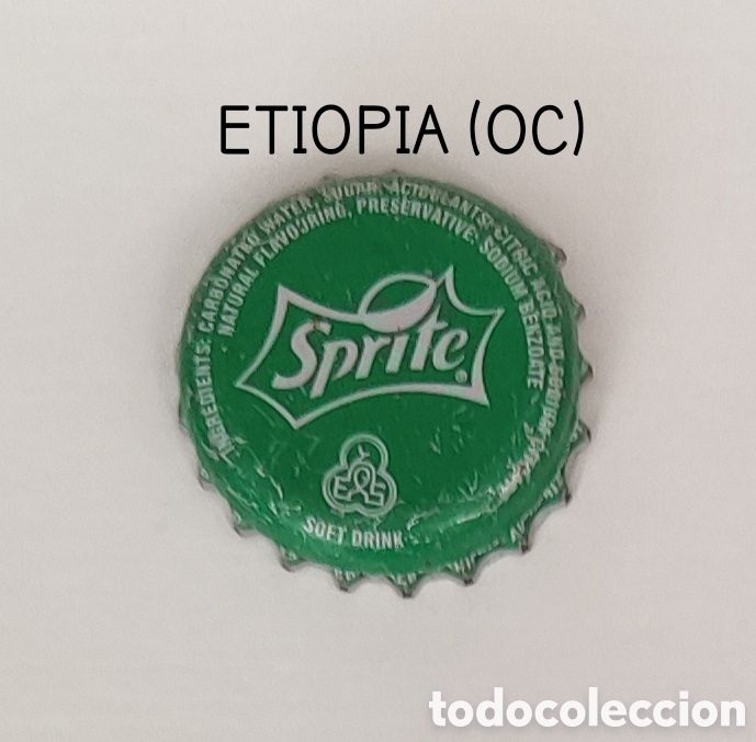 Coleccionismo de Coca-Cola y Pepsi: Chapa corona de Sprite - Foto 1