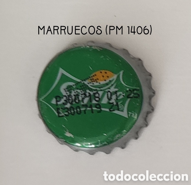 Coleccionismo de Coca-Cola y Pepsi: Chapa corona de Sprite - Foto 1