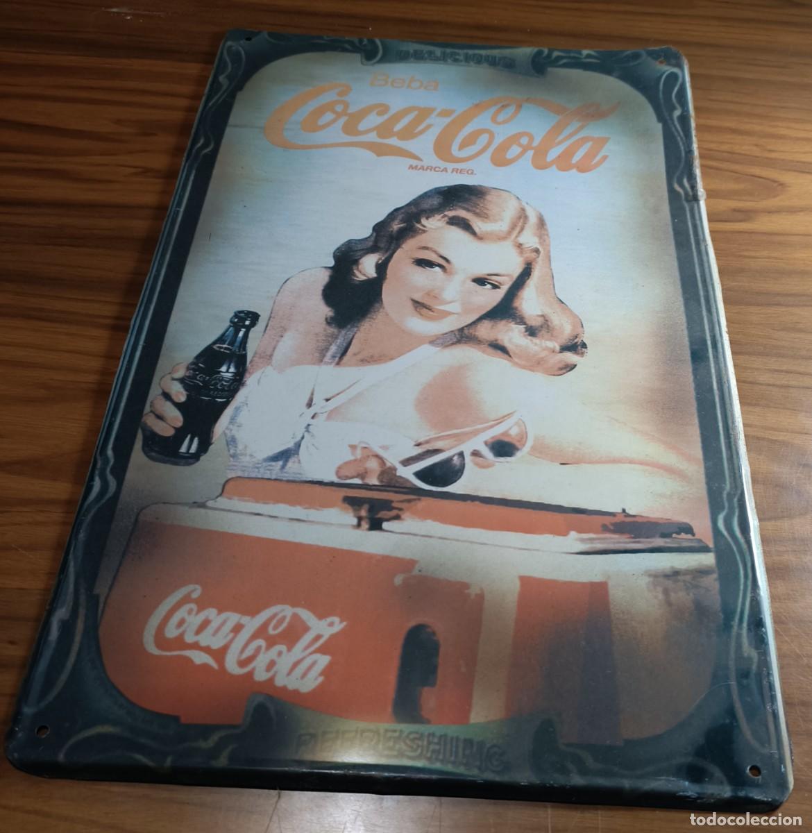 Coleccionismo de Coca-Cola y Pepsi: Chapa Vintage de Coca Cola - Foto 4