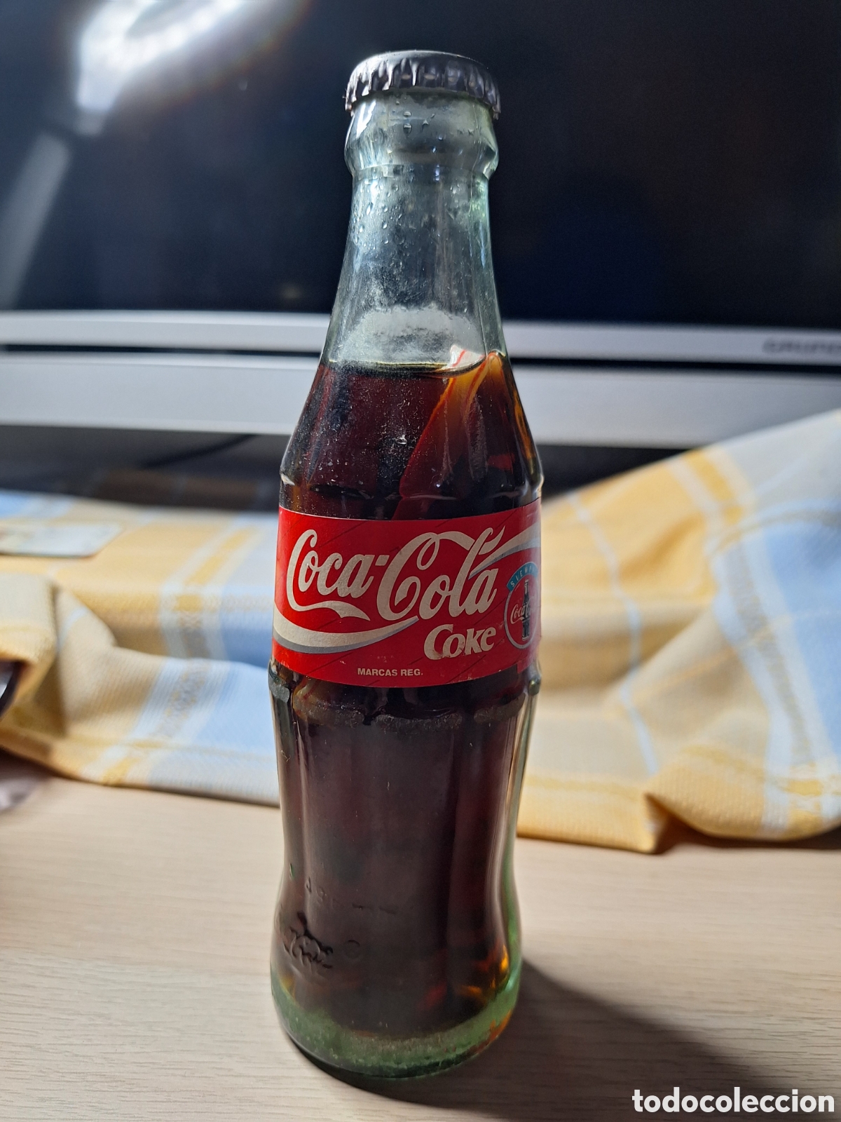 Coleccionismo de Coca-Cola y Pepsi: Botella coca-cola con errores. - Foto 1