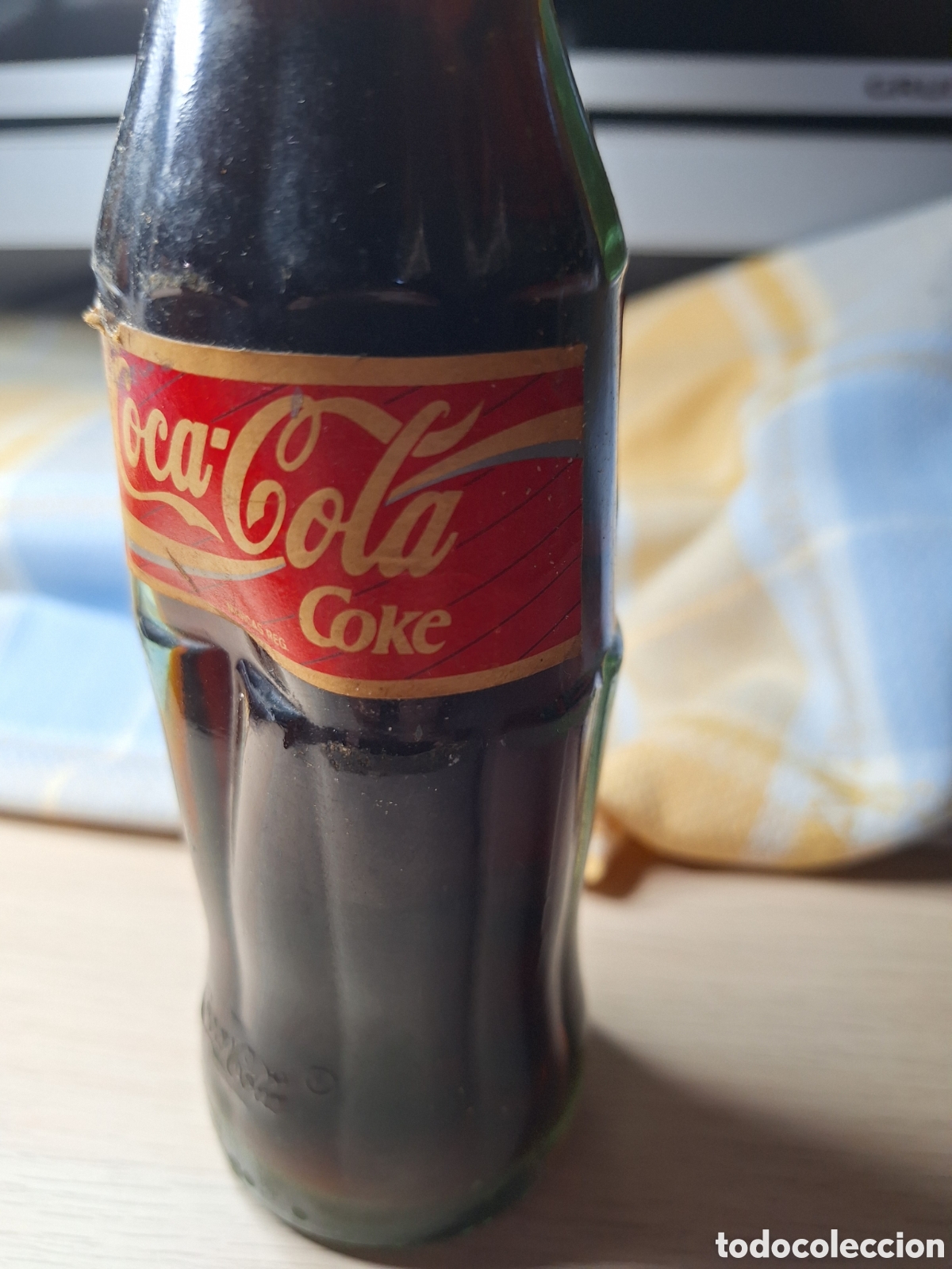 Coleccionismo de Coca-Cola y Pepsi: Botella coca-cola abollada. - Foto 5