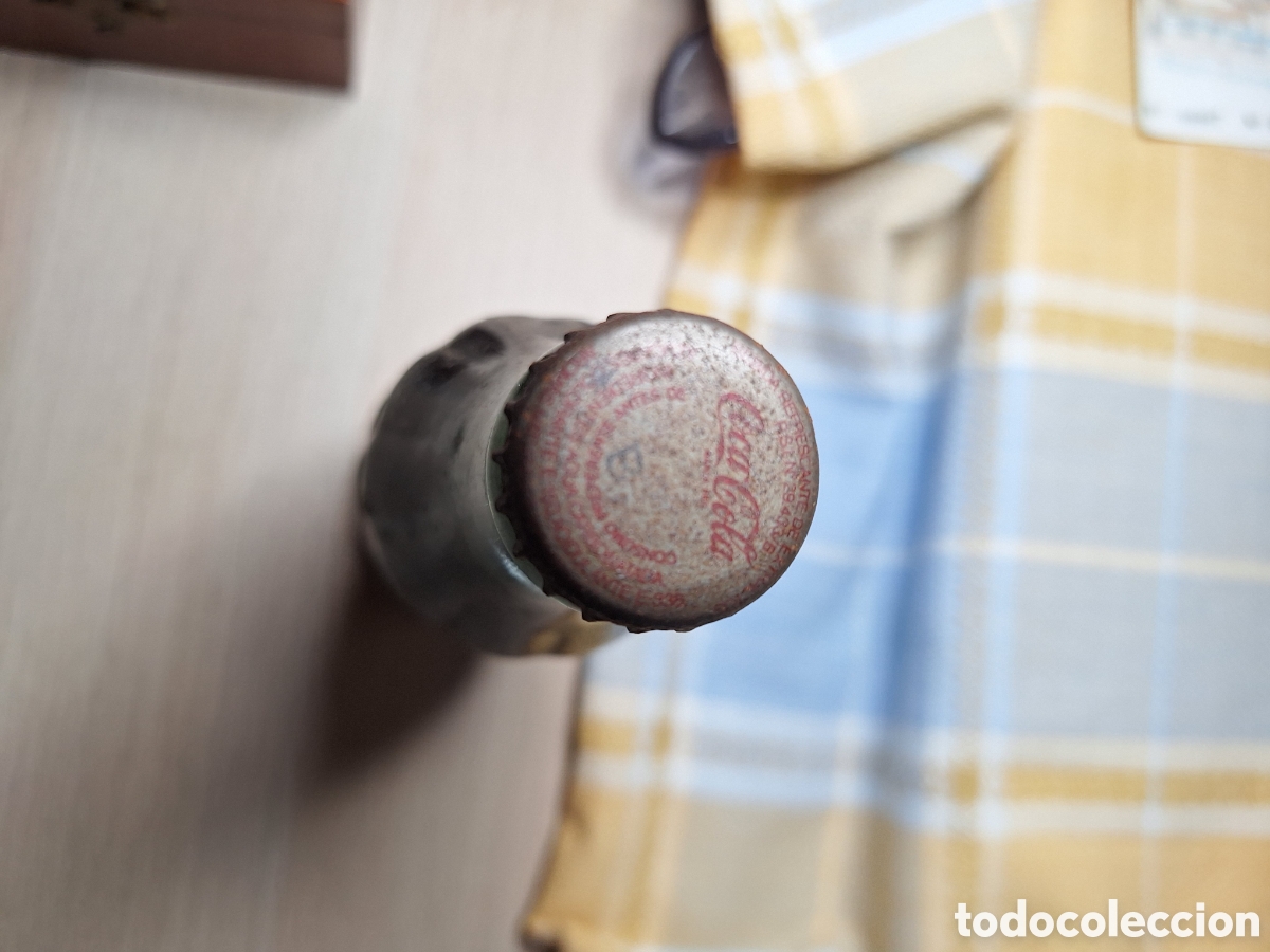 Coleccionismo de Coca-Cola y Pepsi: Botella coca-cola abollada. - Foto 6
