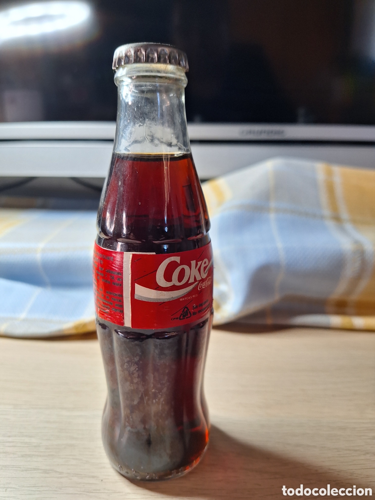 Coleccionismo de Coca-Cola y Pepsi: Botellin coca-cola error etiquetaje. - Foto 3