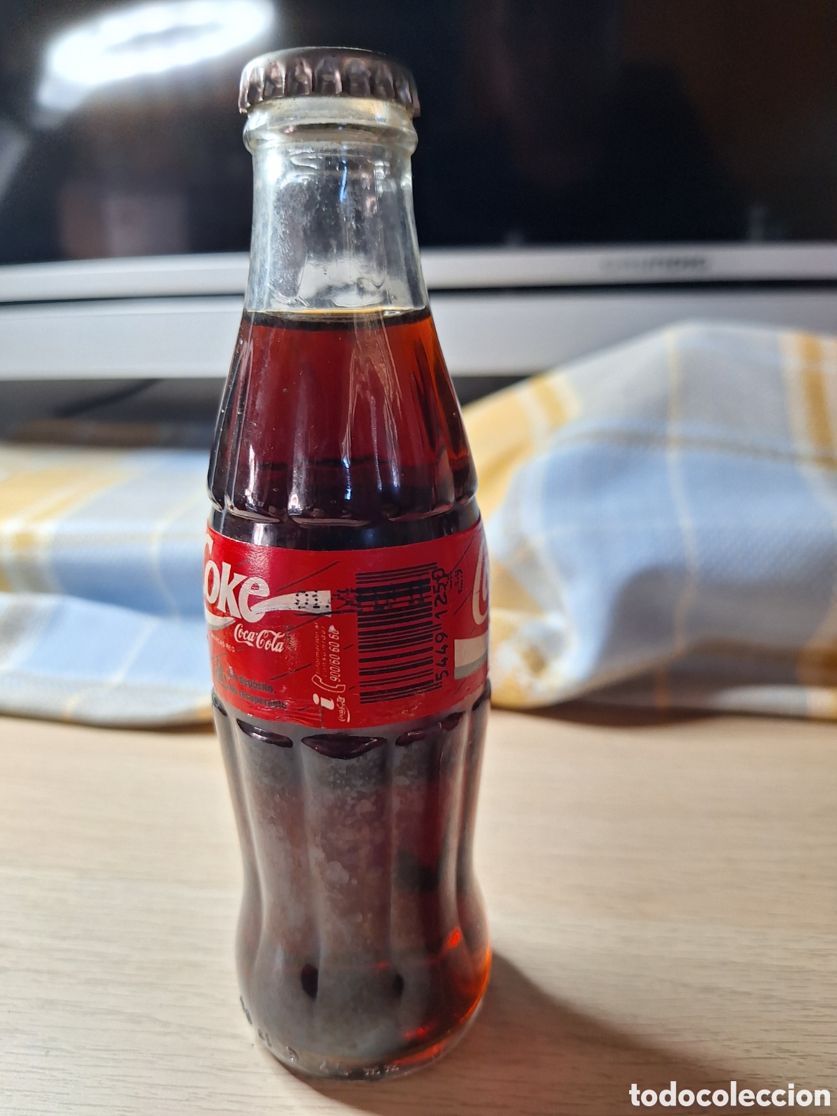 Coleccionismo de Coca-Cola y Pepsi: Botellin coca-cola error etiquetaje. - Foto 4
