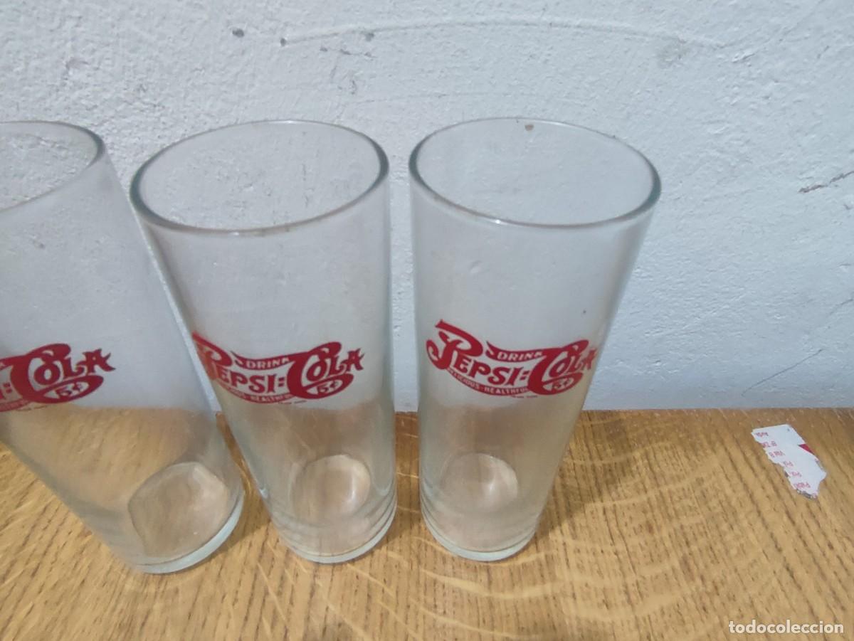 Coleccionismo de Coca-Cola y Pepsi: ANTIGUO VASO DE PEPSI COLA - Foto 2