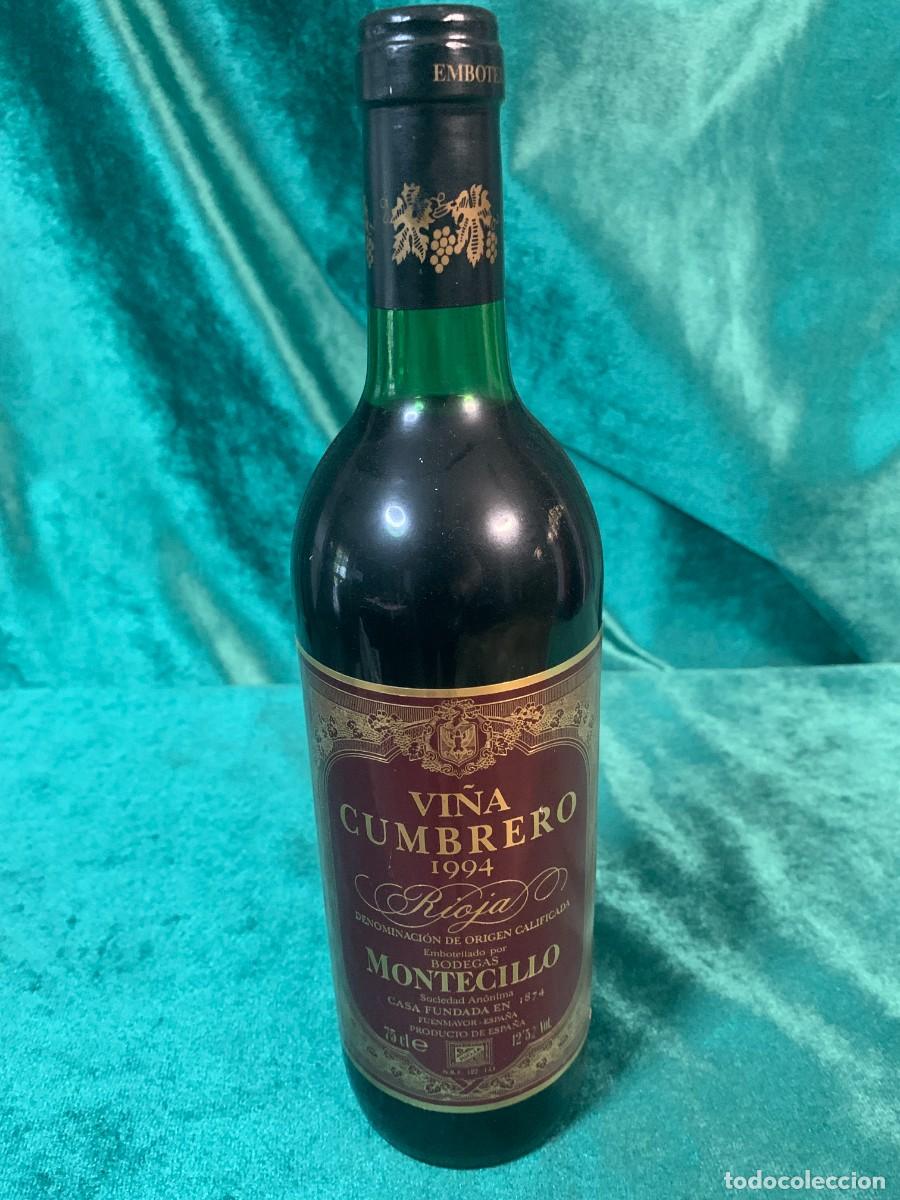Coleccionismo de Coca-Cola y Pepsi: BOTELLAS: VI&Ntilde;A CUMBRERO 1994 - Foto 1