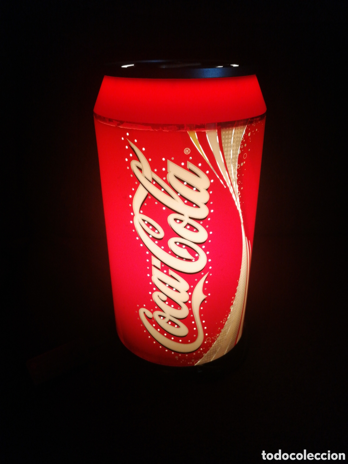 Coleccionismo de Coca-Cola y Pepsi: Coca Cola l&aacute;mpara movimiento - Foto 1