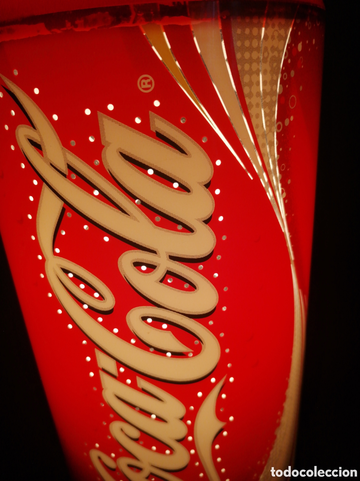 Coleccionismo de Coca-Cola y Pepsi: Coca Cola l&aacute;mpara movimiento - Foto 3