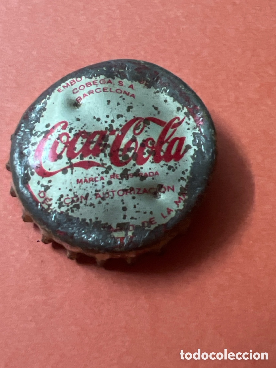 Coleccionismo de Coca-Cola y Pepsi: E855. CHAPA COCA COLA - CON CORCHO - Foto 1