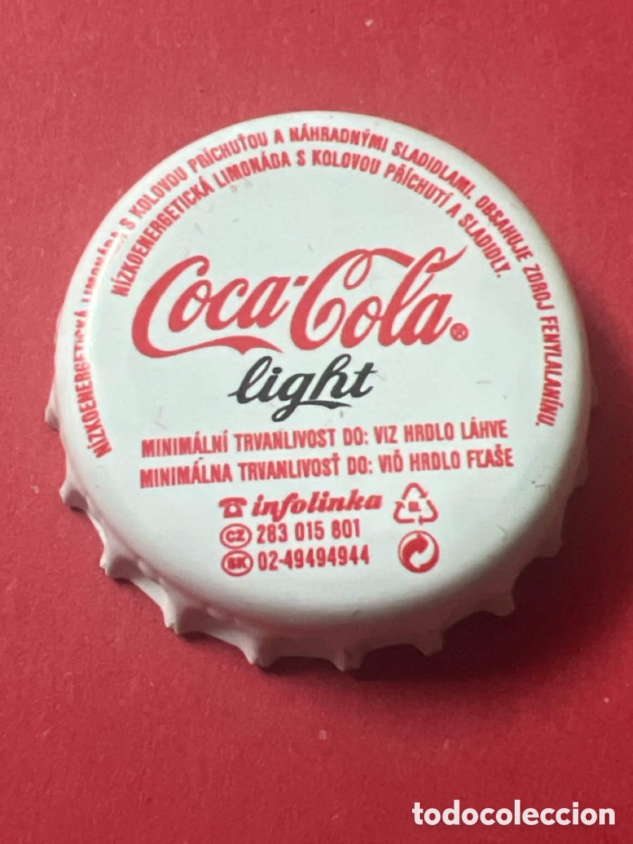 Coleccionismo de Coca-Cola y Pepsi: E965. CHAPA COCA COKA LIGHT - Foto 1