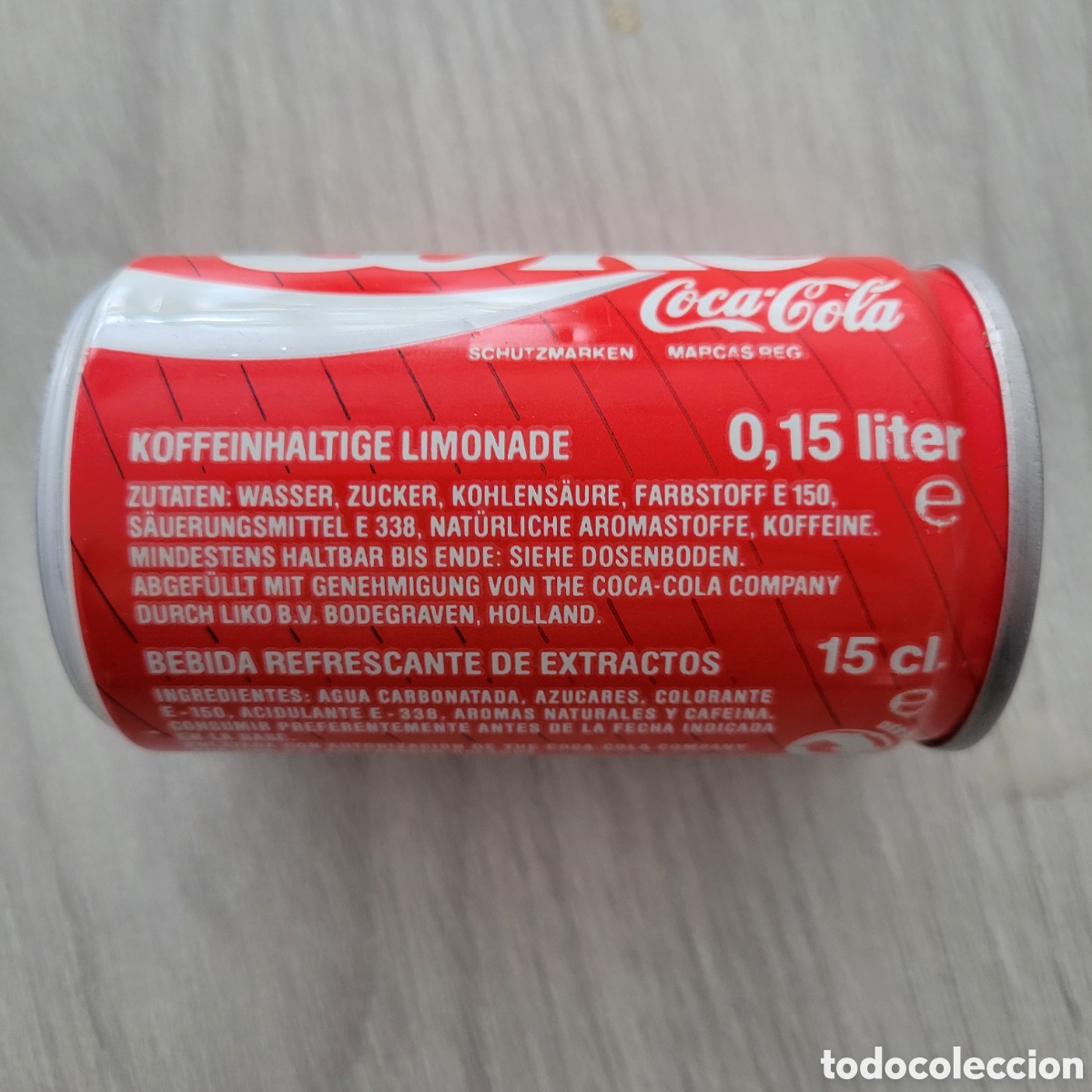 Coleccionismo de Coca-Cola y Pepsi: Lata Coca-Cola Colecci&oacute;n 150ml - Foto 2