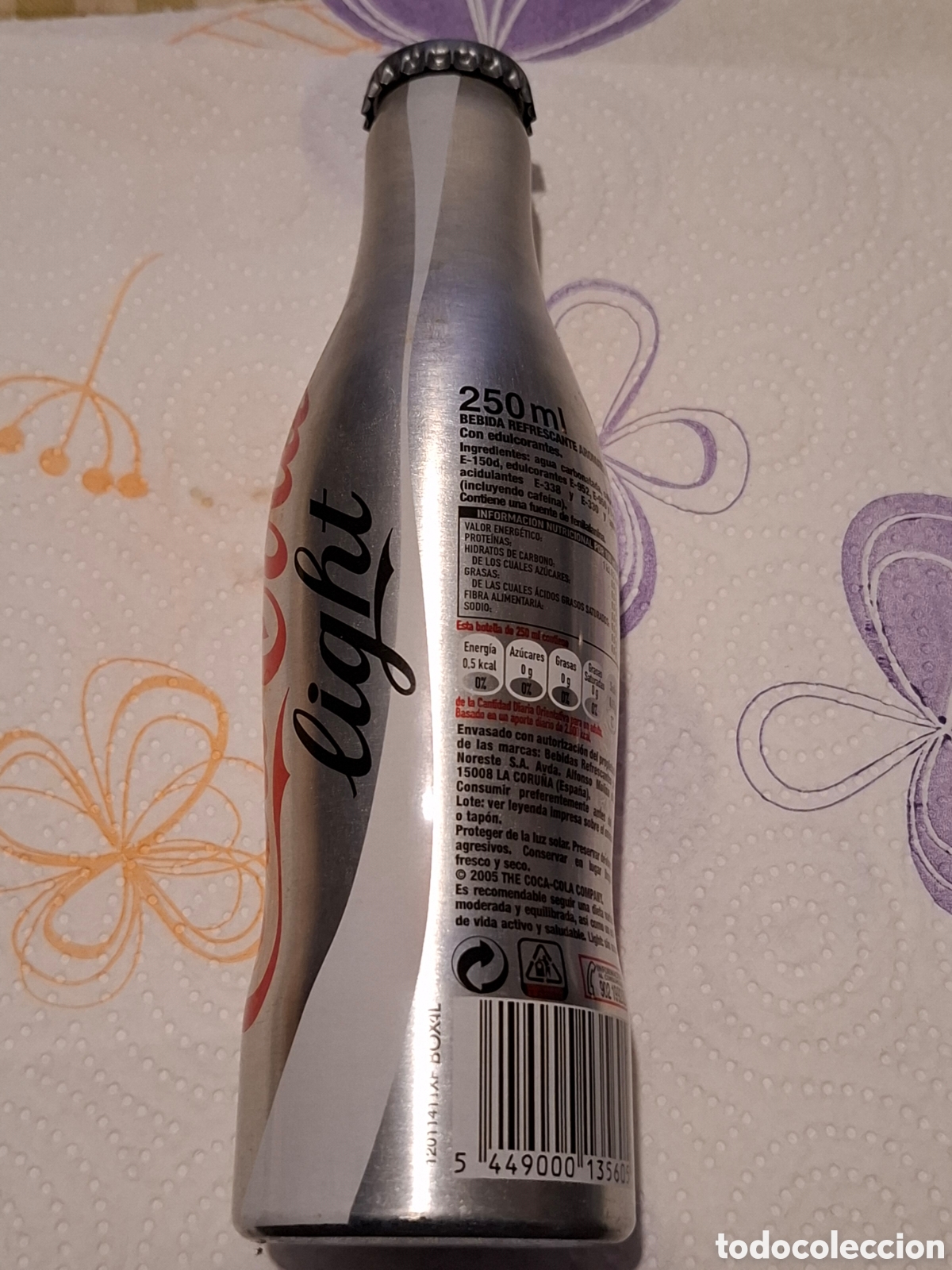 Coleccionismo de Coca-Cola y Pepsi: BOTELLA COCA COLA LIGHT EDICION LIMITADA - Foto 3