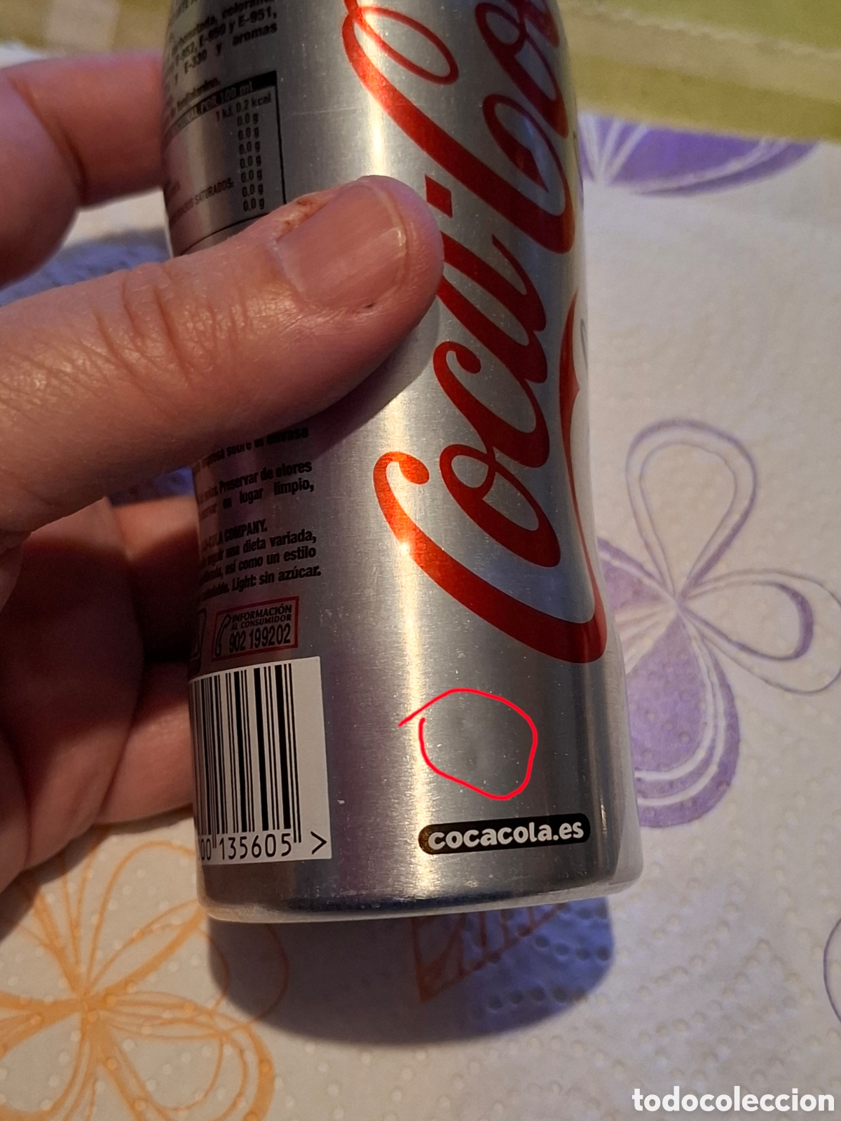 Coleccionismo de Coca-Cola y Pepsi: BOTELLA COCA COLA LIGHT EDICION LIMITADA - Foto 6