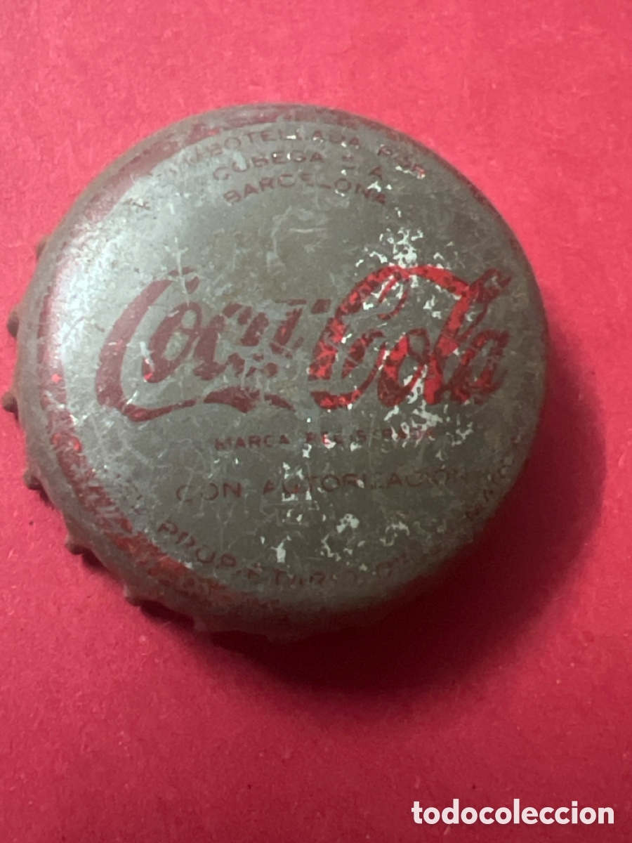 Coleccionismo de Coca-Cola y Pepsi: G24. CHAPA COCA COLA - CON CORCHO - Foto 1