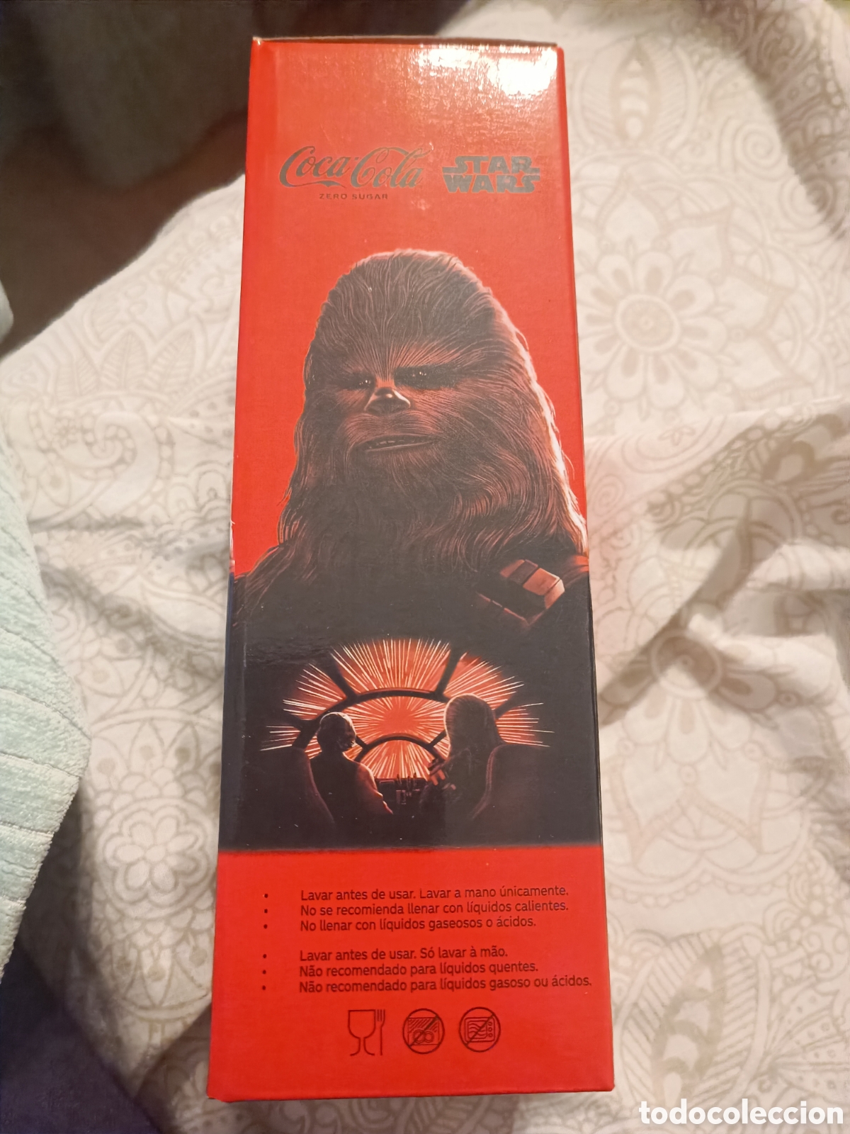 Coleccionismo de Coca-Cola y Pepsi: BOTELLA COCA COLA STAR WARS CHEWBACCA - Foto 1