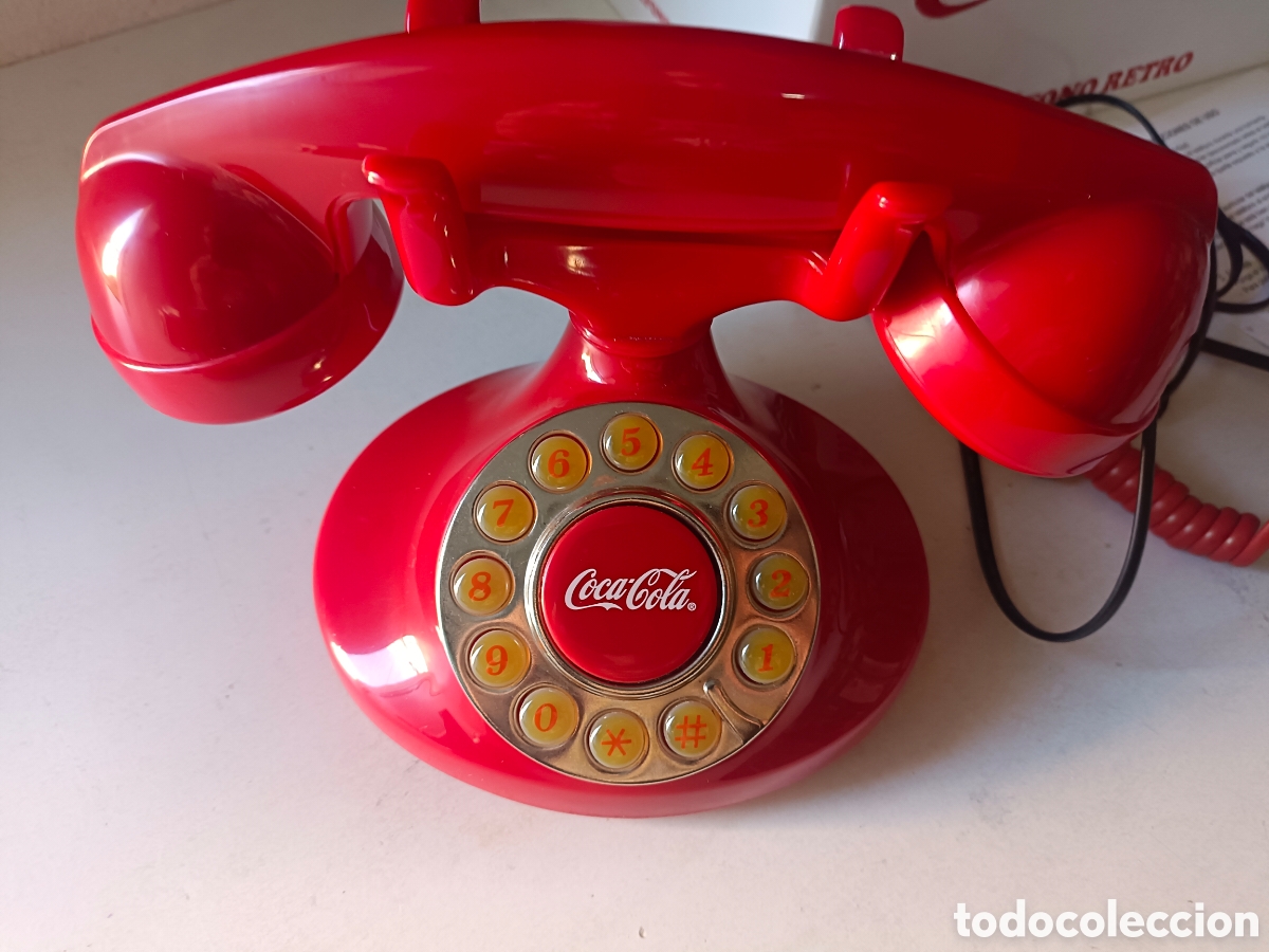 Coleccionismo de Coca-Cola y Pepsi: TELEFONO RETRO COCA COLA - Foto 2