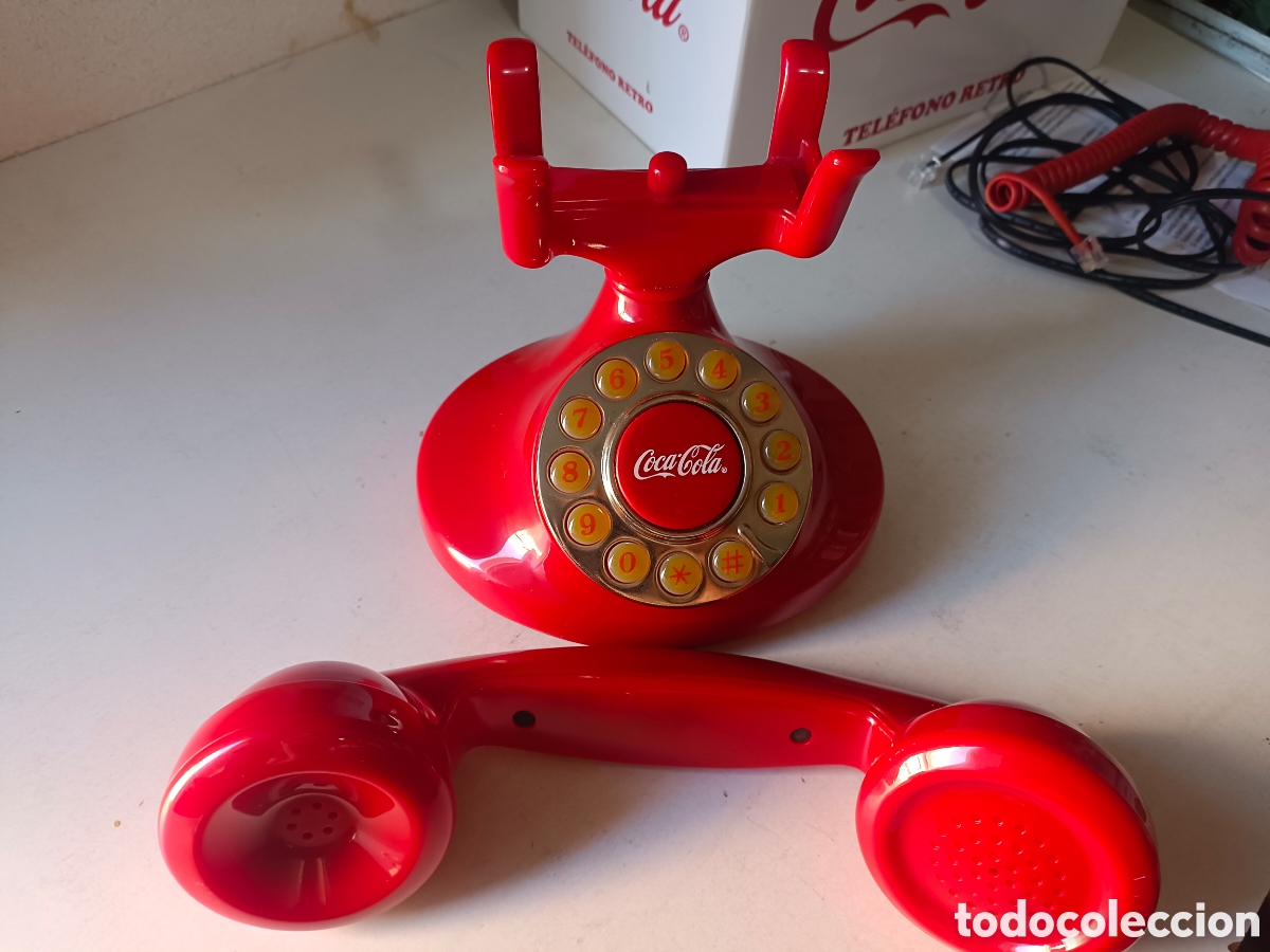 Coleccionismo de Coca-Cola y Pepsi: TELEFONO RETRO COCA COLA - Foto 3