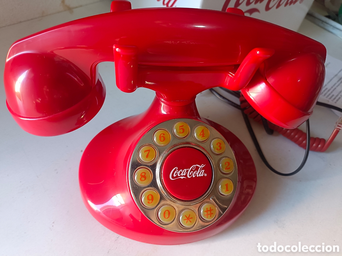Coleccionismo de Coca-Cola y Pepsi: TELEFONO RETRO COCA COLA - Foto 1