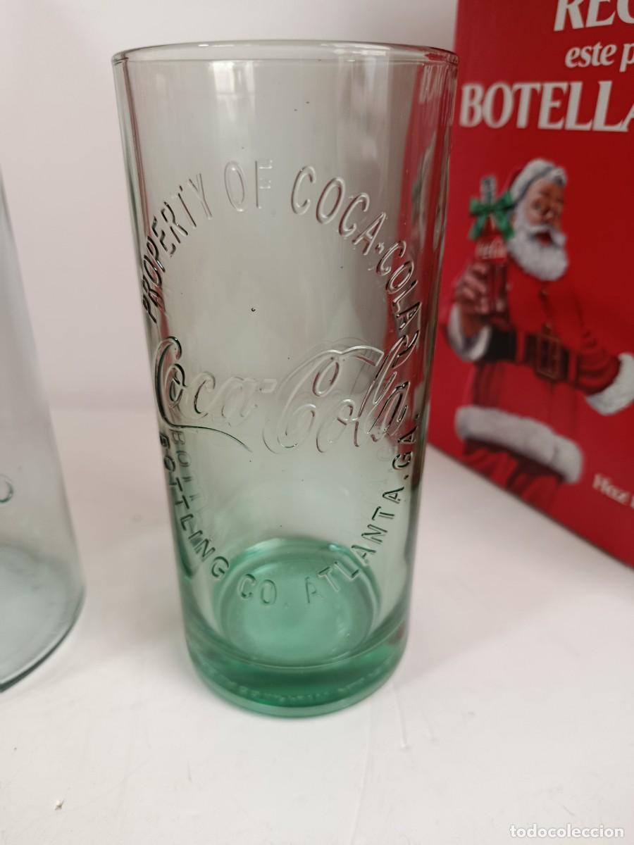 Coleccionismo de Coca-Cola y Pepsi: DOS PACKS DE COCACOLA. BOTELLA Y VASO. - Foto 3