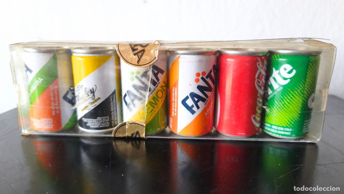 Colecionismo de Coca-Cola e Pepsi: LATAS DE REFRESCOS EN MINIATURA