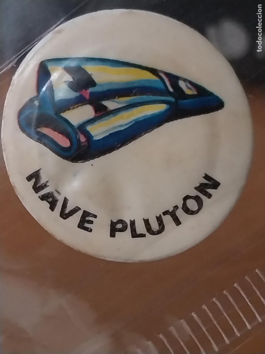 Coleccionismo de Coca-Cola y Pepsi: PEPSI-COLA - NAVE PLUTON -CROMO CHAPA CORONA -LOS PLANETAS A&Ntilde;OS 70 -MIRINDA PEPSI COLA TAPON