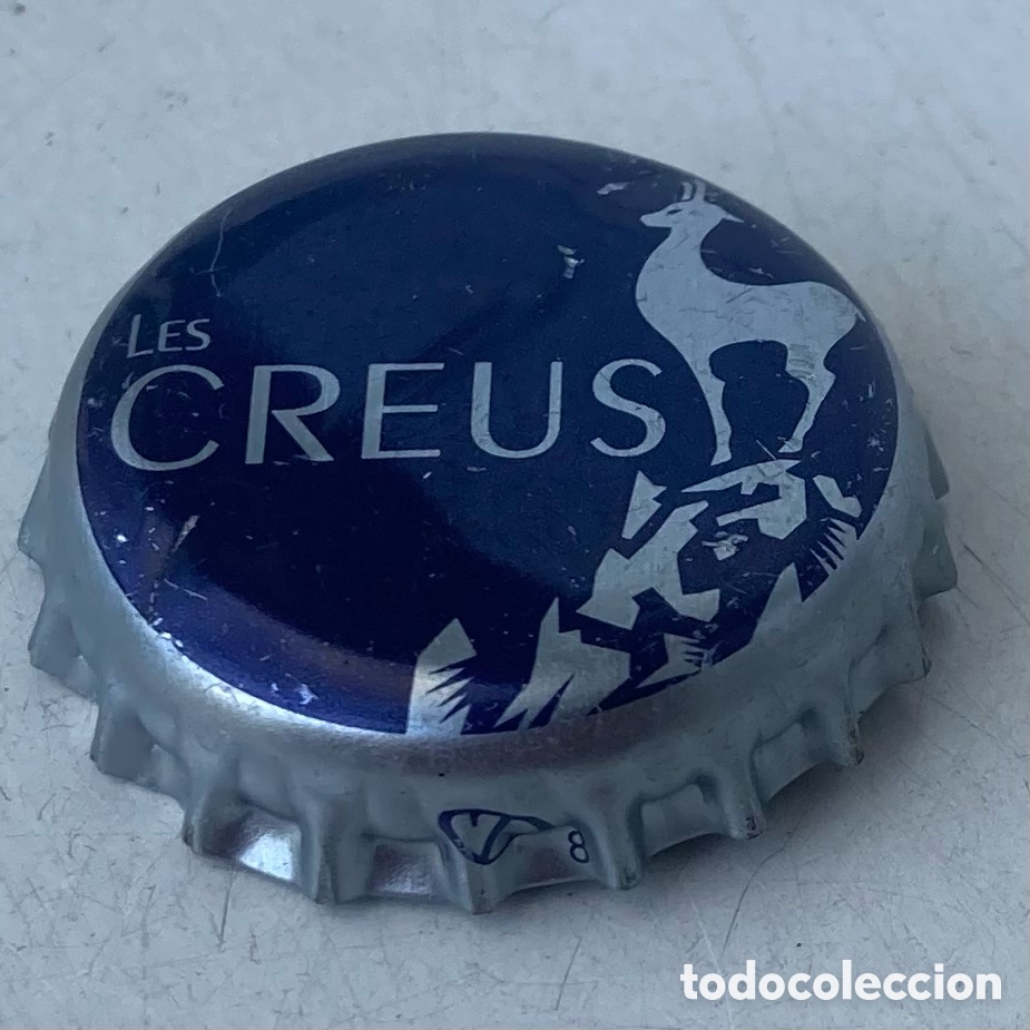 Coleccionismo de Coca-Cola y Pepsi: TAP&Oacute;N CORONA CHAPA WATER AGUA AIGUA LES CREUS (6). GIRONA.FAB.CHAPA:ZAPATA.--LOTE N. 4086--CARMANJO