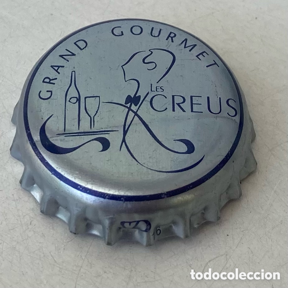 Coleccionismo de Coca-Cola y Pepsi: TAP&Oacute;N CORONA CHAPA WATER AGUA AIGUA LES CREUS(14).GIRONA. FAB.CHAPA: ZAPATA.--LOTE N. 4091--CARMANJO