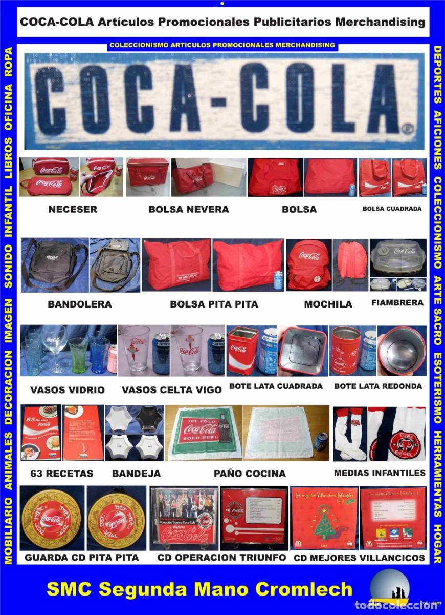 Coleccionismo de Coca-Cola y Pepsi: 30 art&iacute;culos promocionales publicitarios COCA COLA , COCA-COLA Nuevos y Usados.
