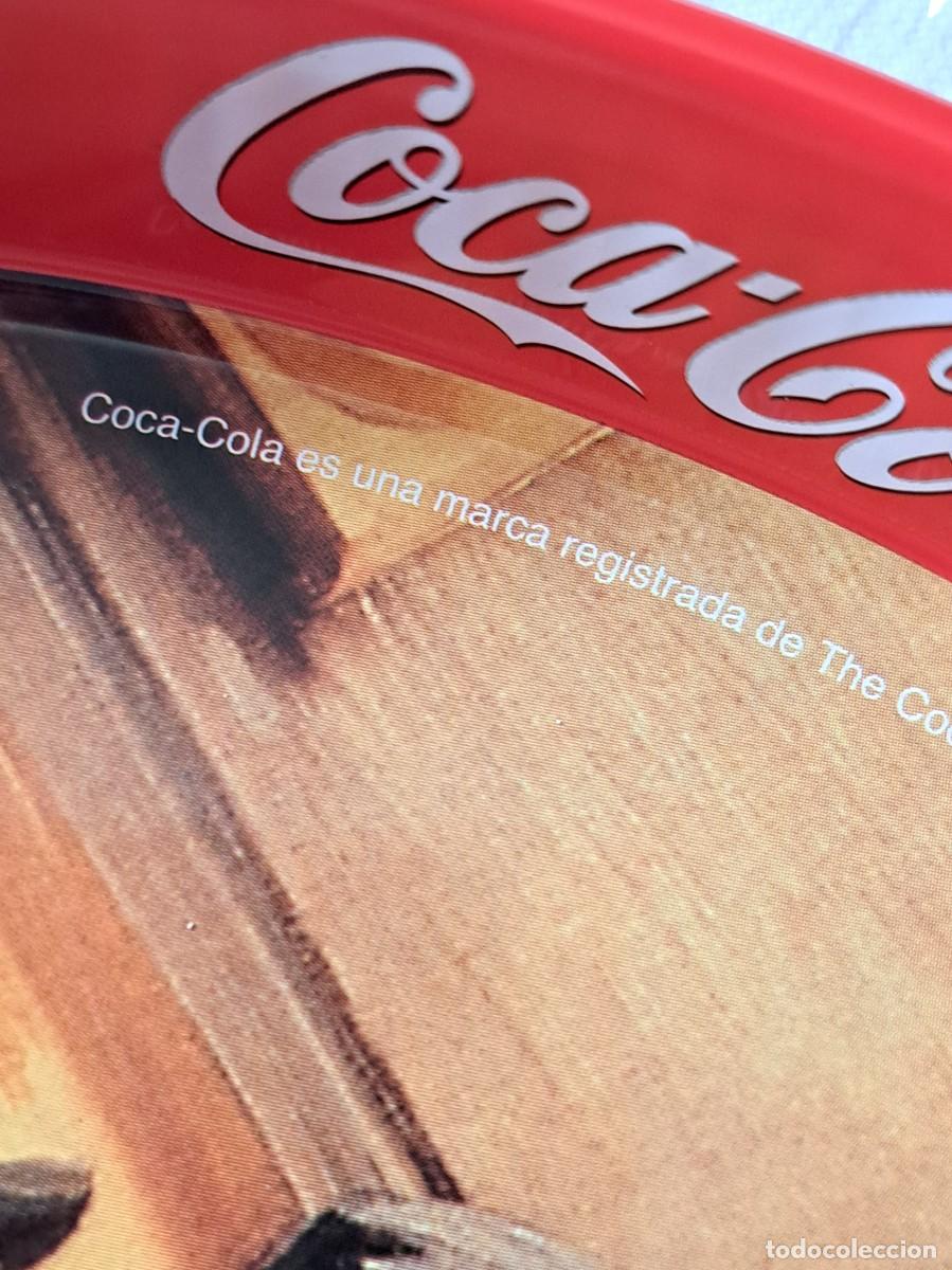 Coleccionismo de Coca-Cola y Pepsi: bandeja de metal de coca cola. - Foto 7