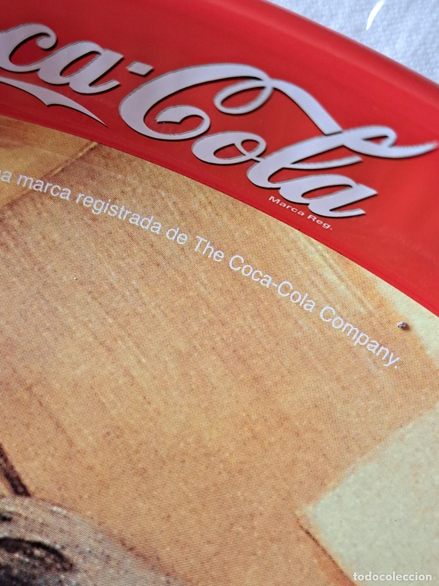 Coleccionismo de Coca-Cola y Pepsi: bandeja de metal de coca cola. - Foto 8