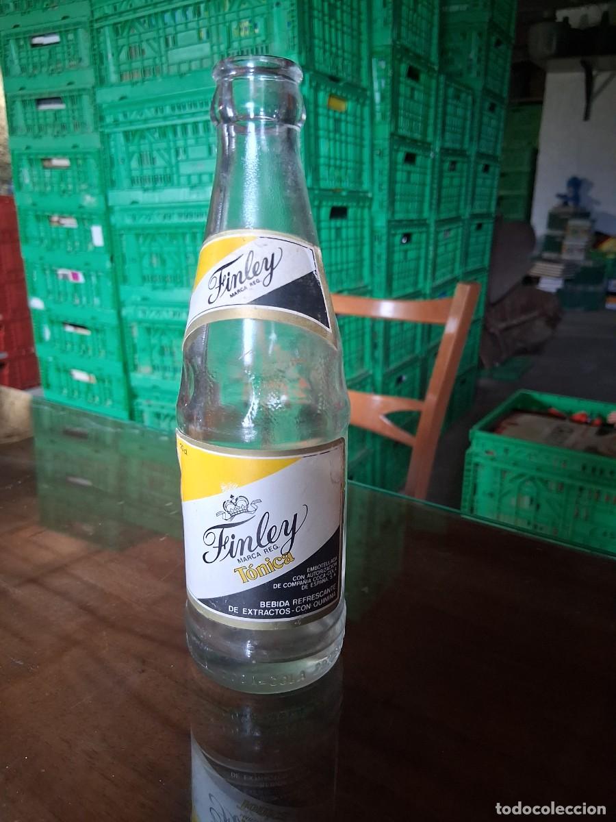Coleccionismo de Coca-Cola y Pepsi: Botella de t&oacute;nica Finley Coca Cola 20 cl