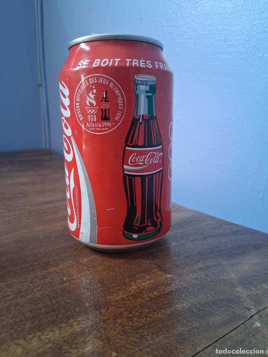 Coleccionismo de Coca-Cola y Pepsi: Lata de coca cola de 25 cl mercado Frances a&ntilde;o 1996 Francia Juegos ol&iacute;mpicos Atlanta 1996