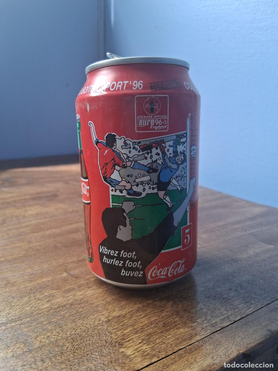 Coleccionismo de Coca-Cola y Pepsi: Lata coca cola N&deg; 5 edici&oacute;n f&uacute;tbol a&ntilde;o 1996 euro 96 France Francia