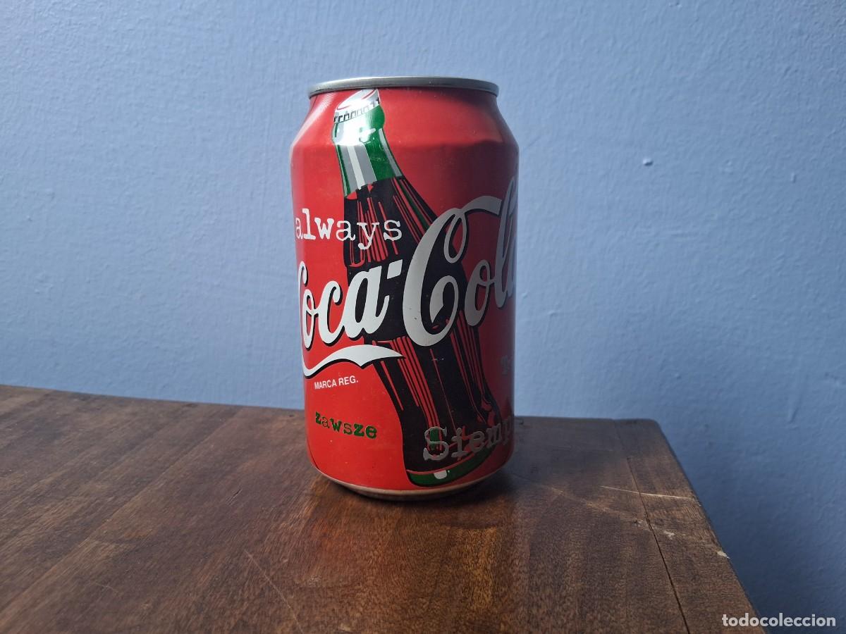 Coleccionismo de Coca-Cola y Pepsi: Lata coca cola mercado espa&ntilde;ol Espa&ntilde;a imagen botella a&ntilde;o 1996 1997