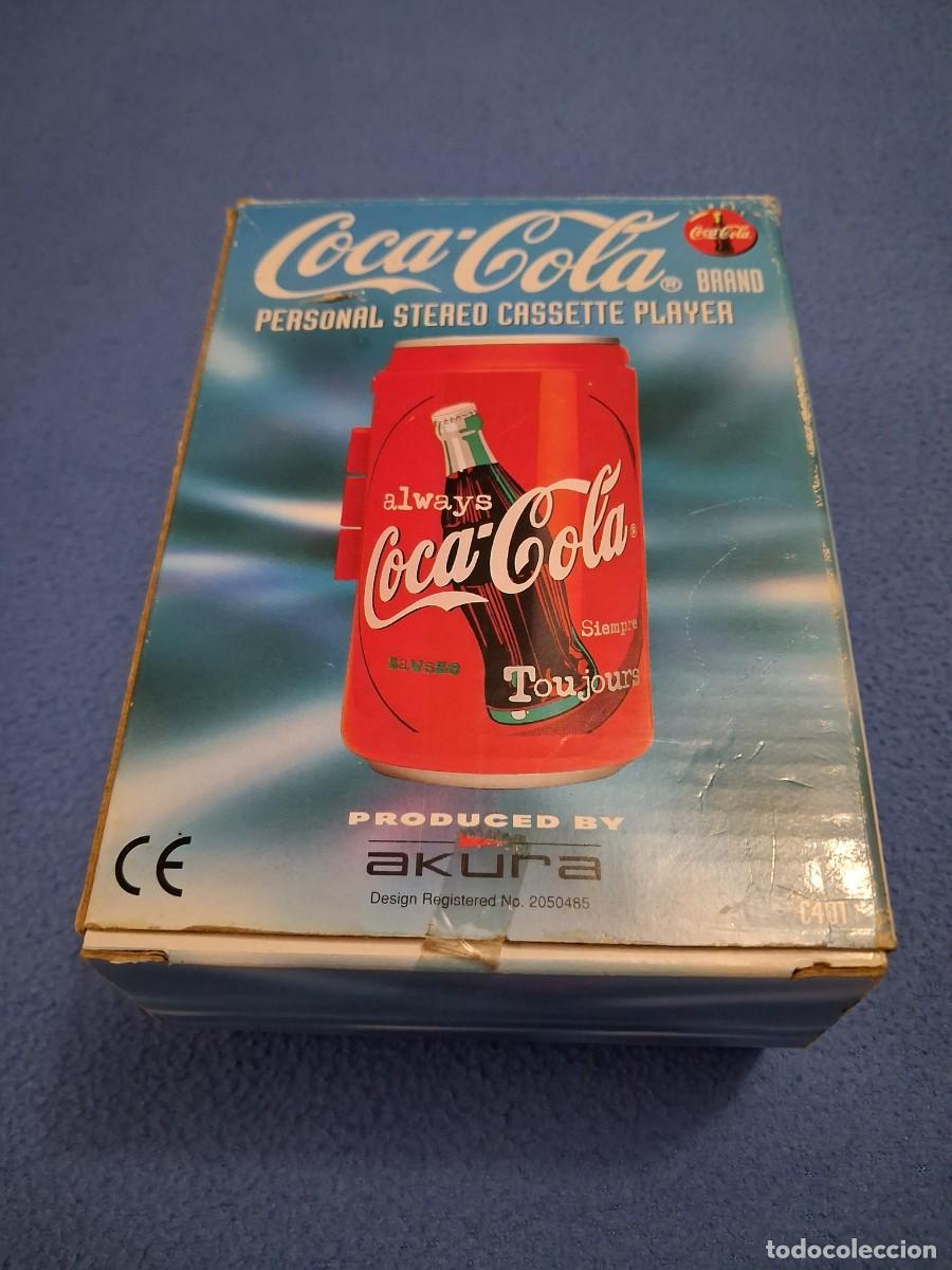 Coleccionismo de Coca-Cola y Pepsi: Reproductor de cassette personal vintage Coca-Cola. Akura &iexcl;&iexcl;NUEVO EN CAJA!!