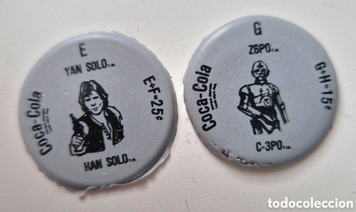 Coleccionismo de Coca-Cola y Pepsi: Star wars: Coca-Cola 1978 Canad&aacute; - Foto 1