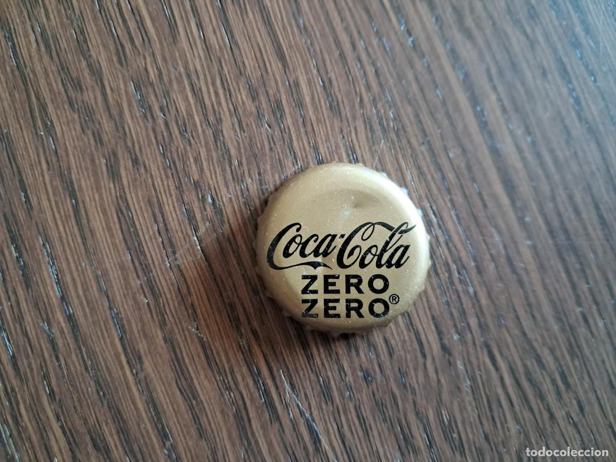 Coleccionismo de Coca-Cola y Pepsi: chapa tap&oacute;n corona de coca cola, zero zero.